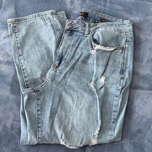 Judy Blue Light Blue Boyfriend Jeans